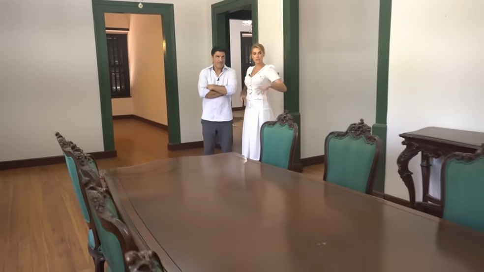 Fazenda de Ana Hickmann e Edu Guedes antes de reforma — Foto: Reprodução/YouTube