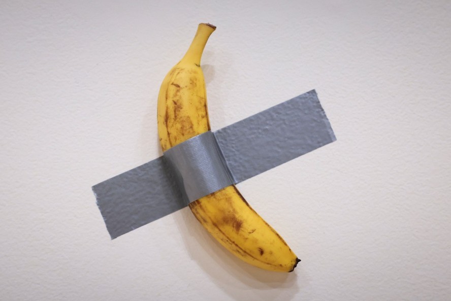 Magritte, Ruscha e... uma banana buscam novos recordes em leiles de Nova York