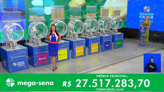 Mega-Sena sorteia prêmio de R$ 27,5 milhões nesta terça; veja os números