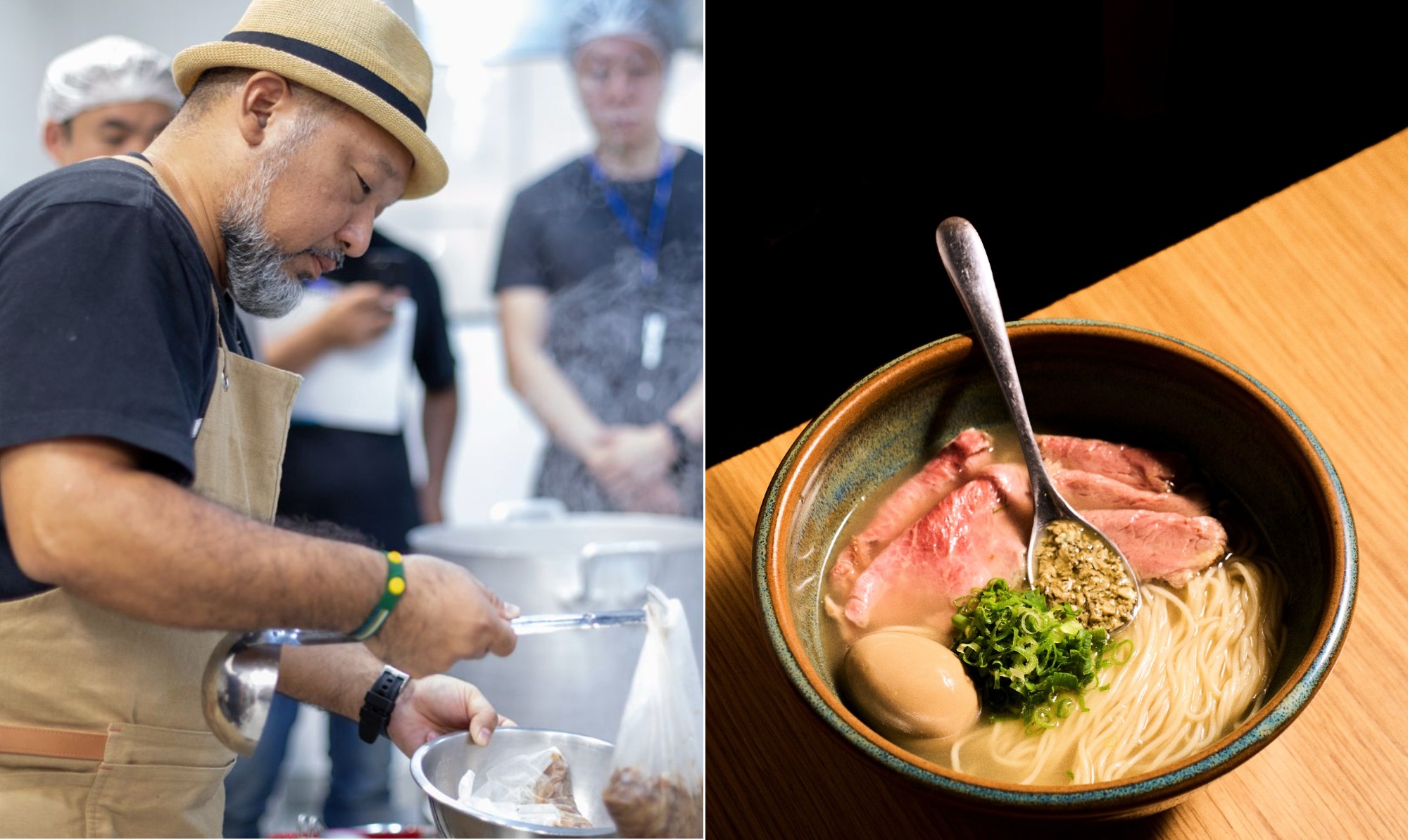 Spicy Fish celebra 10 anos do Jojo Ramen com presença do mestre japonês Takeshi Koitani