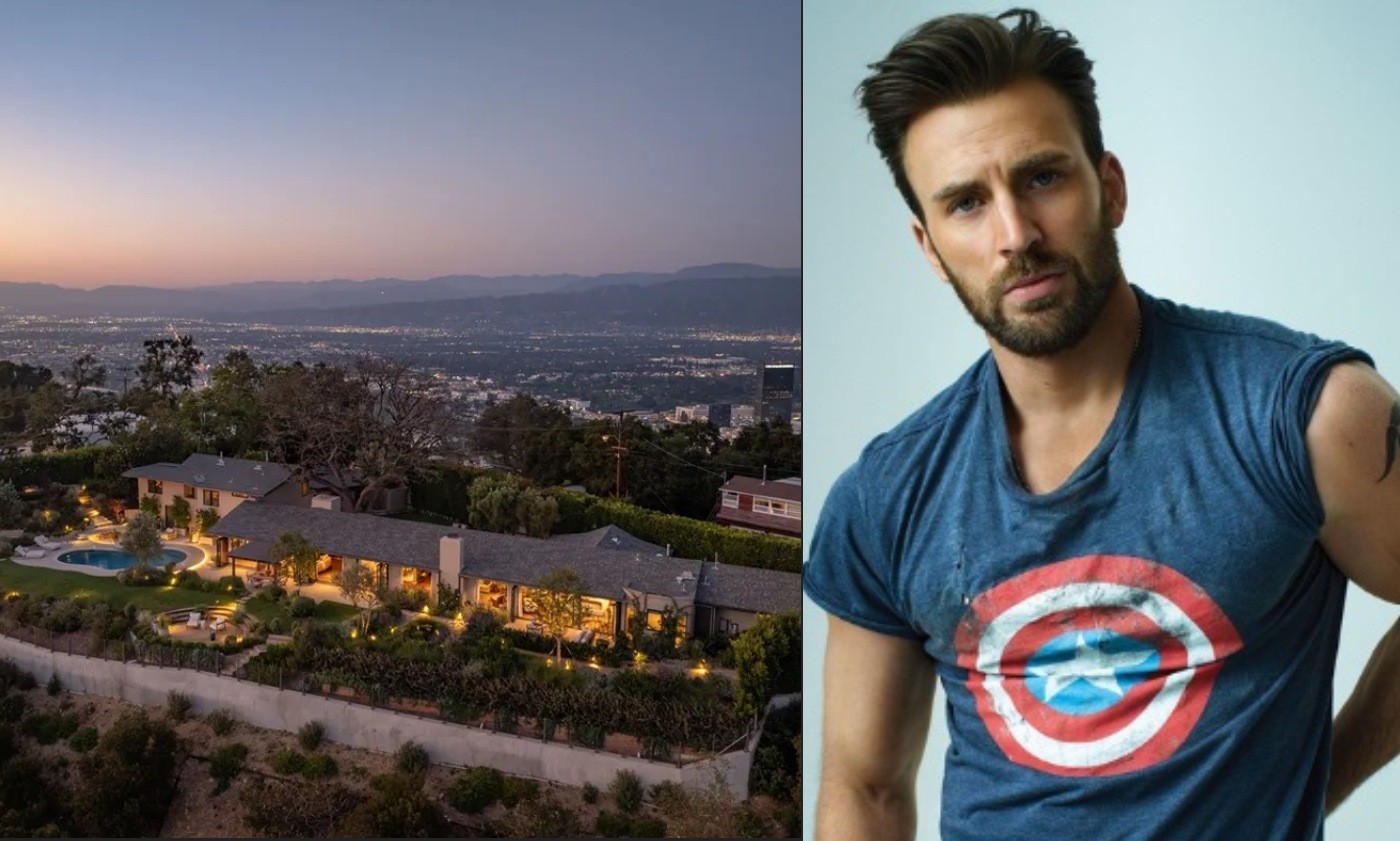 Chris Evans vende mansão onde treinou para viver o Capitão América por mais de US$ 5 milhões; veja fotos - QTU Questões do Universo