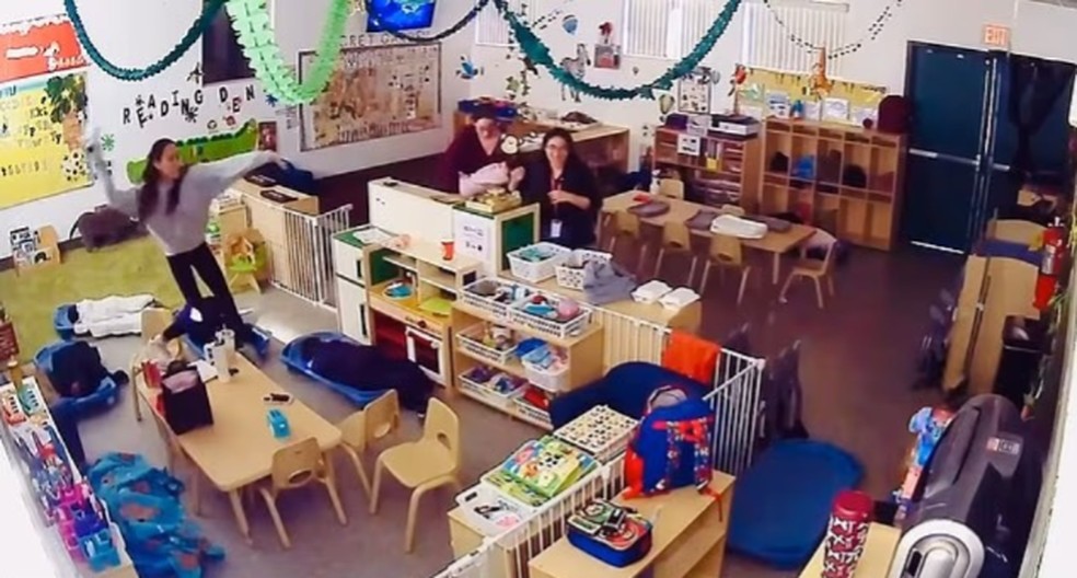 Imagens do ataque circulam nas redes sociais — Foto: Reprodução/Redes sociais/X