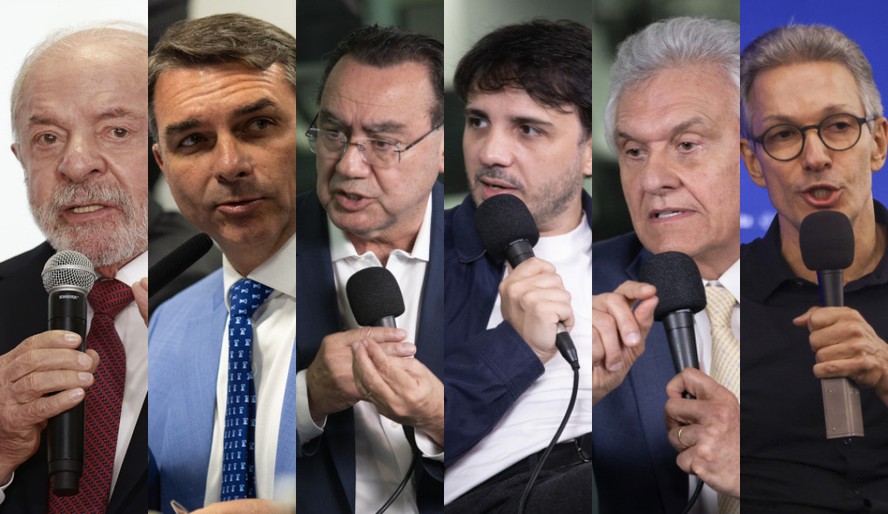 Candidatos à Presidência de 2026.