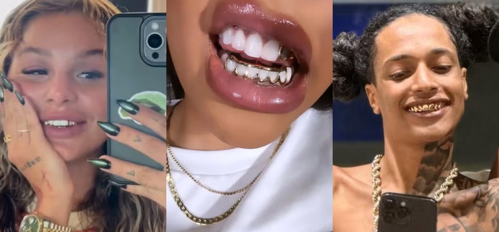 Fernanda Valença, Ludmilla e Oruam — Foto: Reprodução Instagram