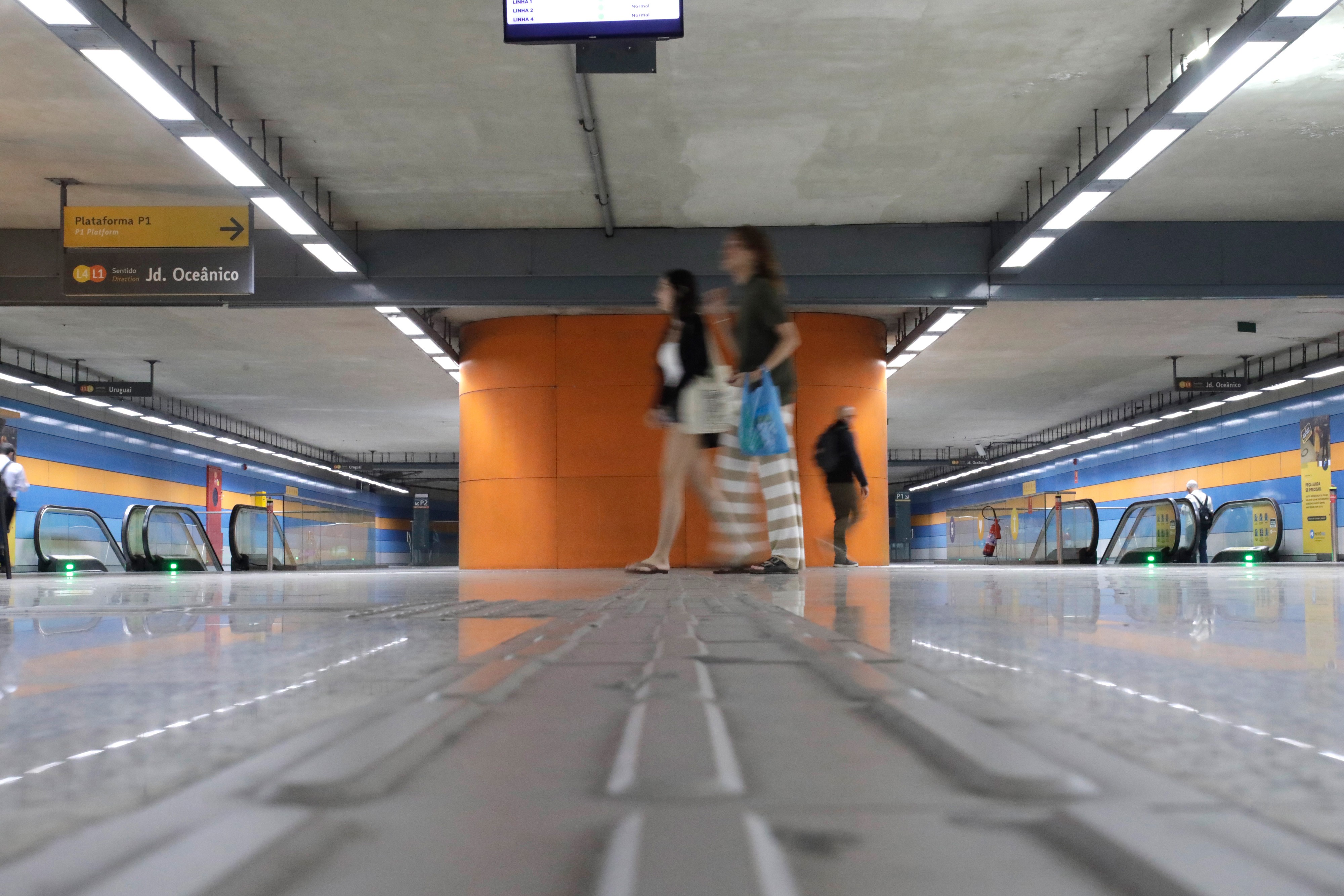 Linha 4 do Metrô do Rio opera com metade da capacidade após 10 anos