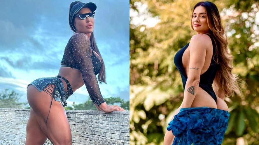 Gracyanne Barbosa e Juju Salimeni são adeptas de procedimentos no bumbum