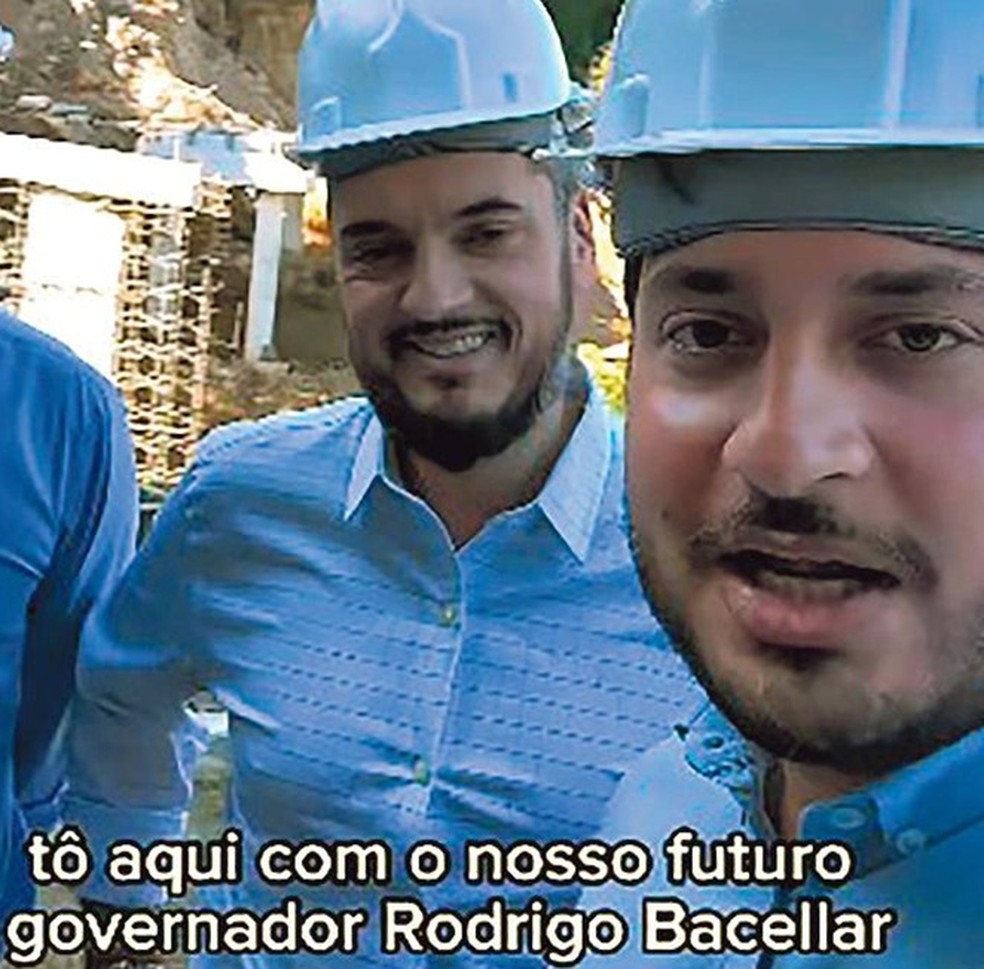 Andrezinho e Bacellar em post nas redes do prefeito petista - Foto: Reproduo