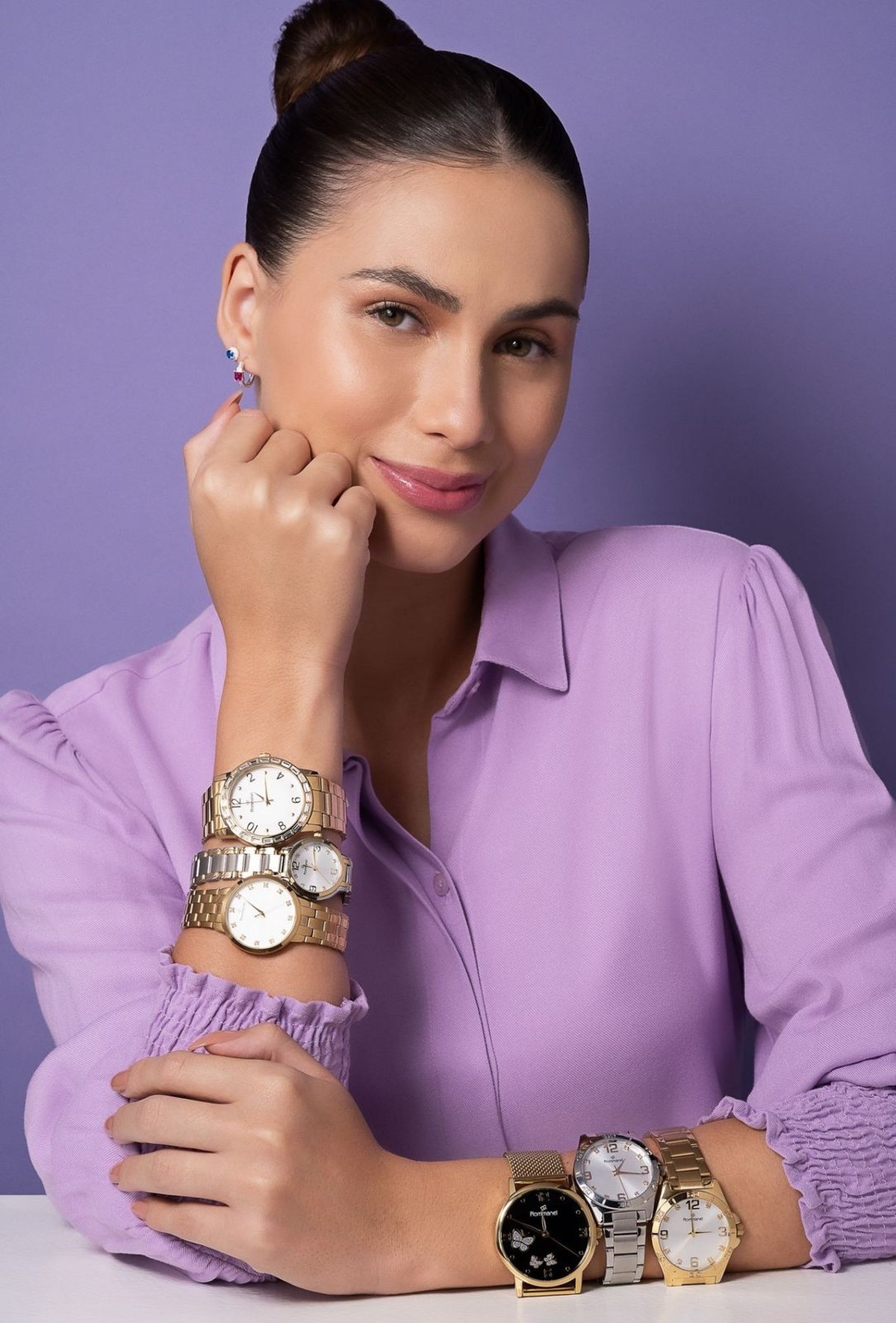 Rommanel estreia linha de relógios