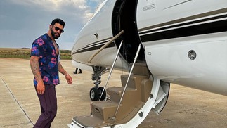 Gusttavo Lima comprou jatinho de R$ 250 milhões — Foto: Reprodução Instagram