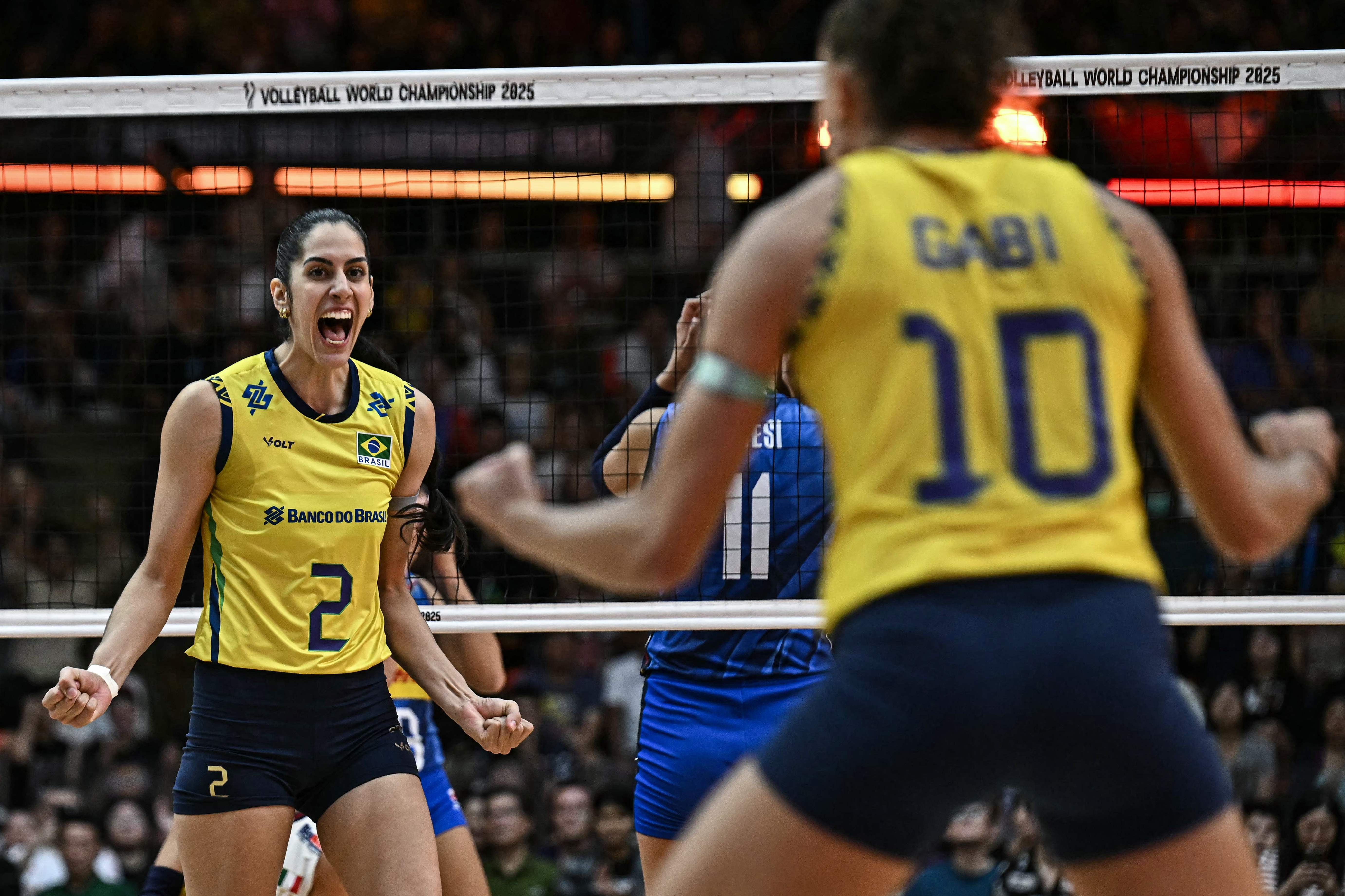Brasil x Itália no vôlei tem engajamento 2.481% maior que am
