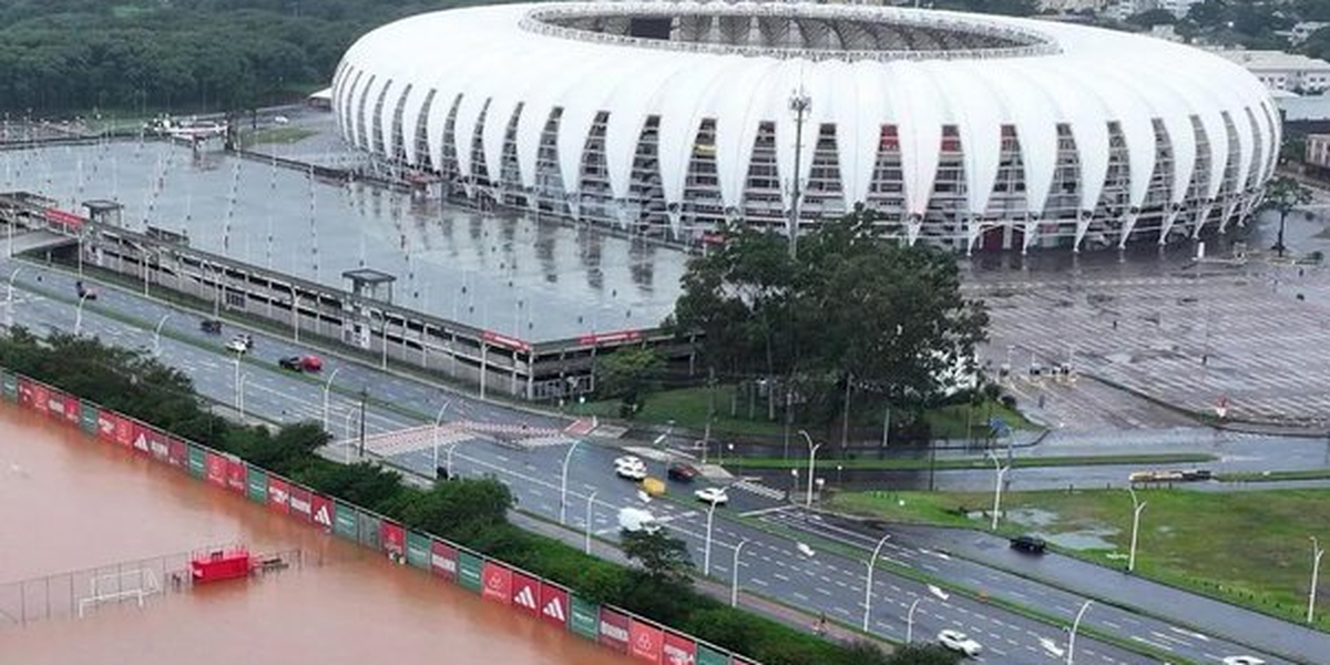Com alerta de chuva e granizo no Sul, CBF e Conmebol seguirão adiando jogos de Grêmio, Inter e Juventude