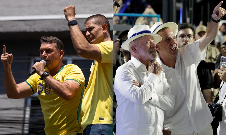 Eleição no Rio: dobradinha Flávio e Ruas bem-sucedida, Lula e Paes com ...