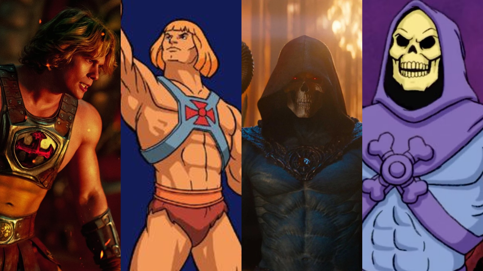 'Mestres do Universo': conheça o elenco do live-action de He-Man e compare com personagens do desenho