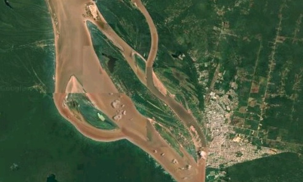 Colômbia protesta contra Peru por ilha na tríplice fronteira no rio Amazonas — Foto: Reprodução