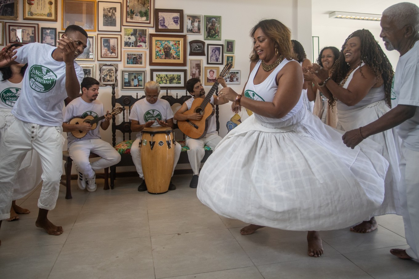 Jongo, Lembrado Em'Meu Lugar, Junto de VóMaria Joana - Foto: Ana Branco/agência Globo